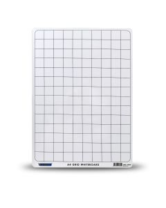 STUDENT WHITEBOARD - A4 - FLEXIBLE - PLAIN & GRID - A4GRID