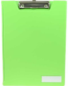 OSMER A4 CLIP FOLDER - 32 X 24.2CM - LIME GREEN - CF11