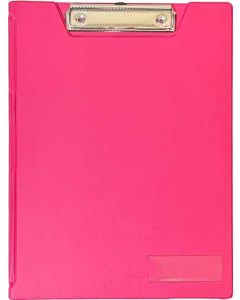 OSMER A4 CLIP FOLDER - 32 X 24.2CM - PINK - CF12