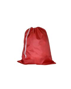 POLYESTER CORDED DRAWSTRING BAG - 35 X 41CM - RED - DB03