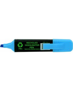 OSMER RECYCLED HIGHLIGHTER - DOZENS - BLUE - OH902