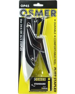 OSMER PLIER STAPLER WITH BOX OF 1000 26/6 STAPLES - OP45