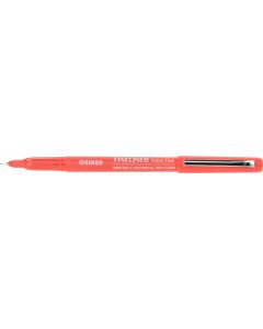OSMER FINELINER - 0.4MM - DOZEN - RED - OS1403
