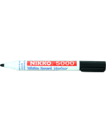 NIKKO WHITEBOARD MARKERS - DOZEN - BLACK - 5001