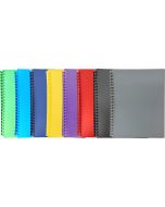 DISPLAY BOOK A4 20 POCKET - REFILLABLE - ASSORTED - DIS19