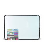 MDF WHITEBOARD - MAGNETIC - A4 - DOUBLE SIDED PLAIN - WITH FRAME - MWBFRAME