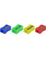 1 HOLE PLASTIC SHARPENER - BOX OF 24 - PS0002